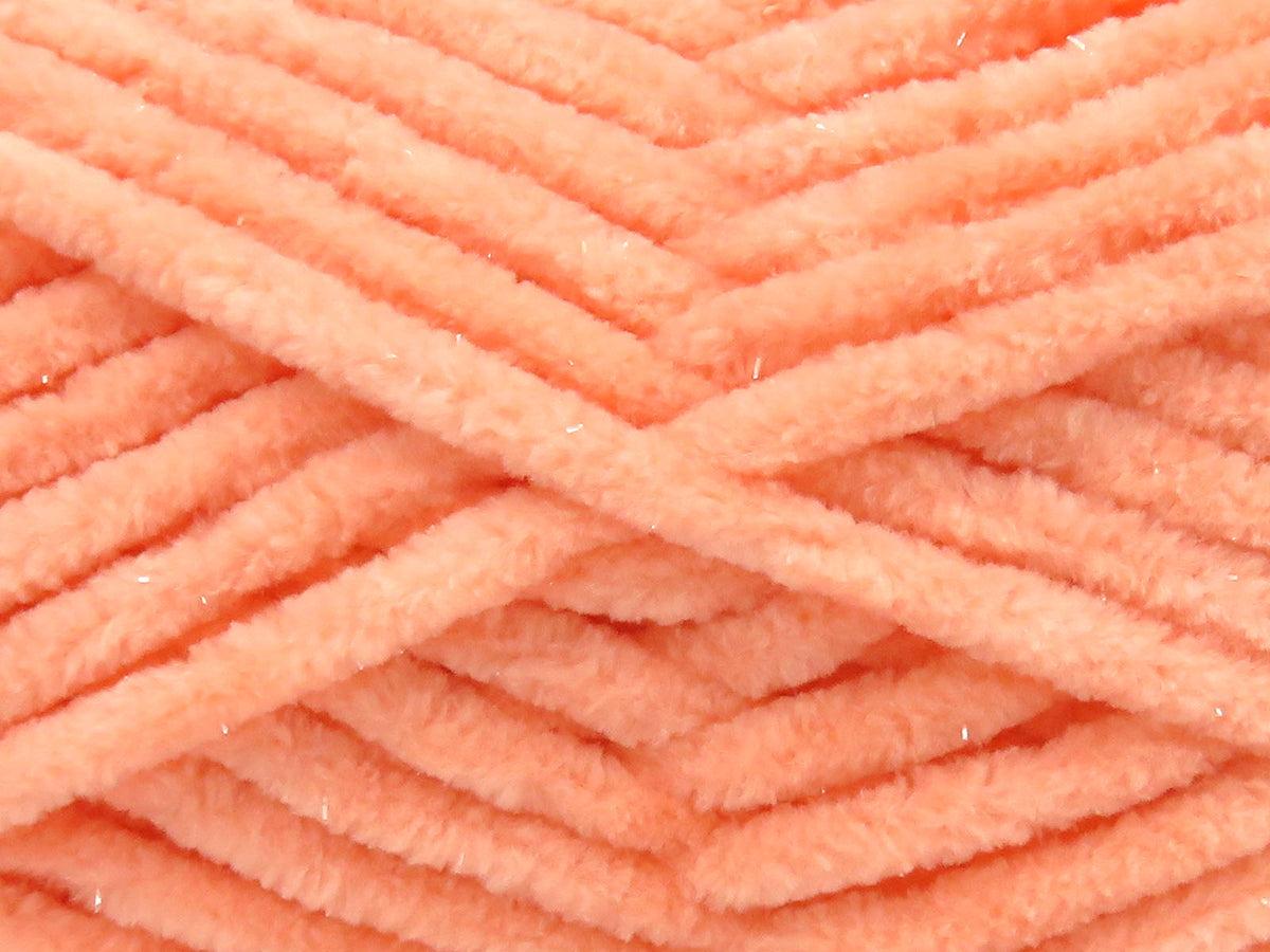 Chenille Baby Glitz Light Salmon fnt2-84423