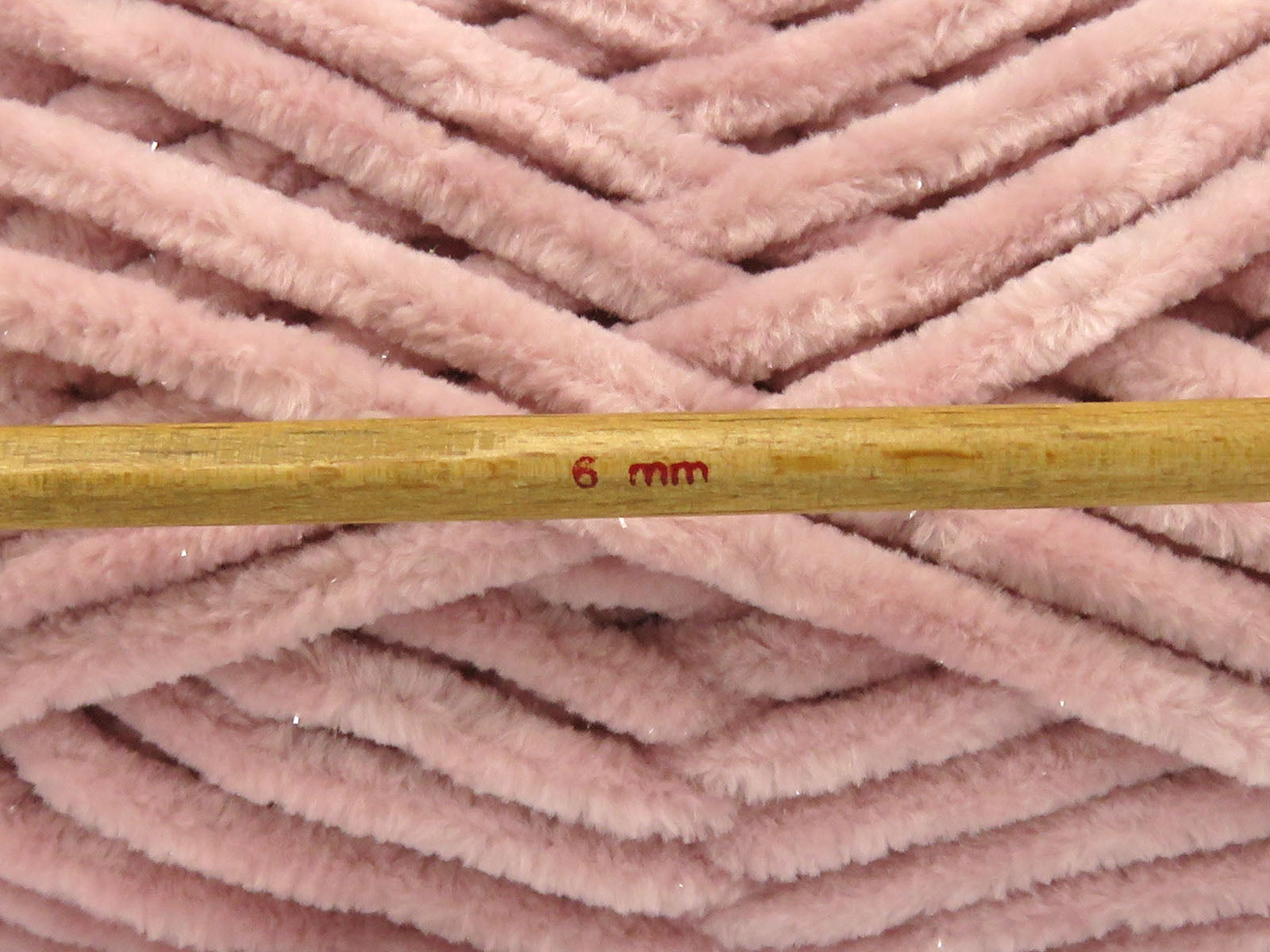 Chenille Baby Glitz Antique Pink fnt2-84424