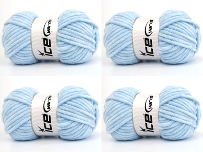 Chenille Baby Glitz Baby Blue fnt2-84426