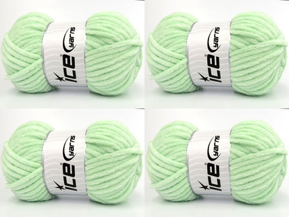 Chenille Baby Glitz Mint Green fnt2-84427