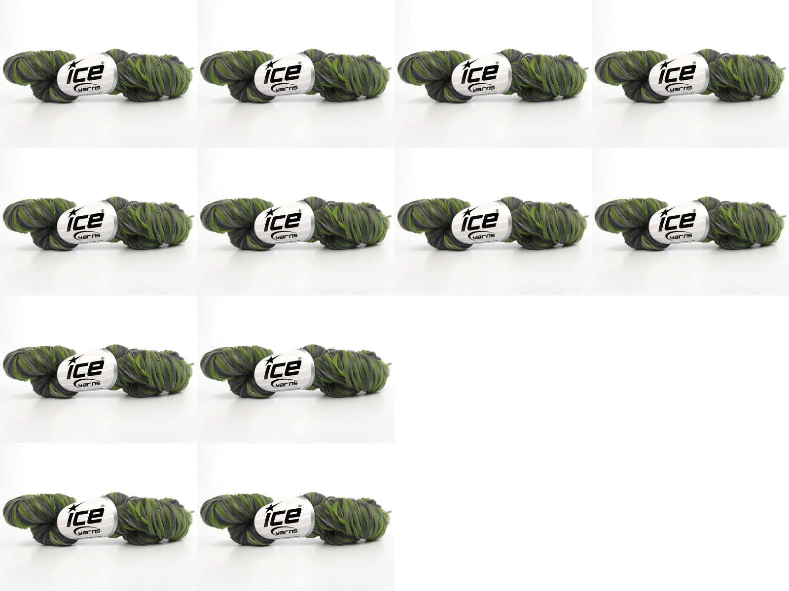 Spiral Air Ribbon Green Shades, Grey Shades fnt2-84496