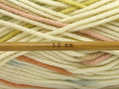 Design Line Cream, Khaki, Gold, Salmon, Turquoise fnt2-84517