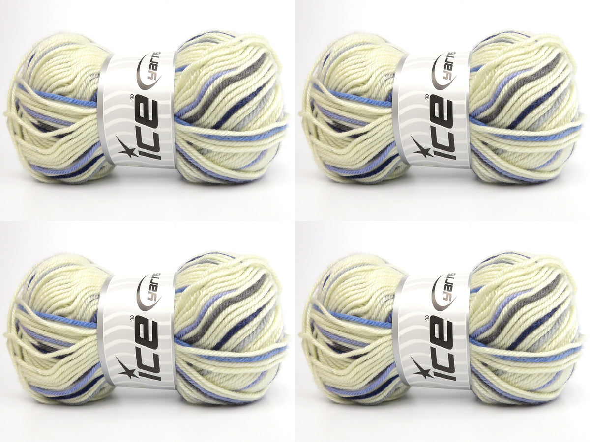 Design Line Cream, Blue Shades, Grey fnt2-84519