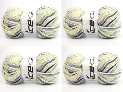 Design Line Cream, Blue Shades, Grey fnt2-84519