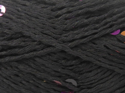 Cotone Paillette Black  fnt2-84552