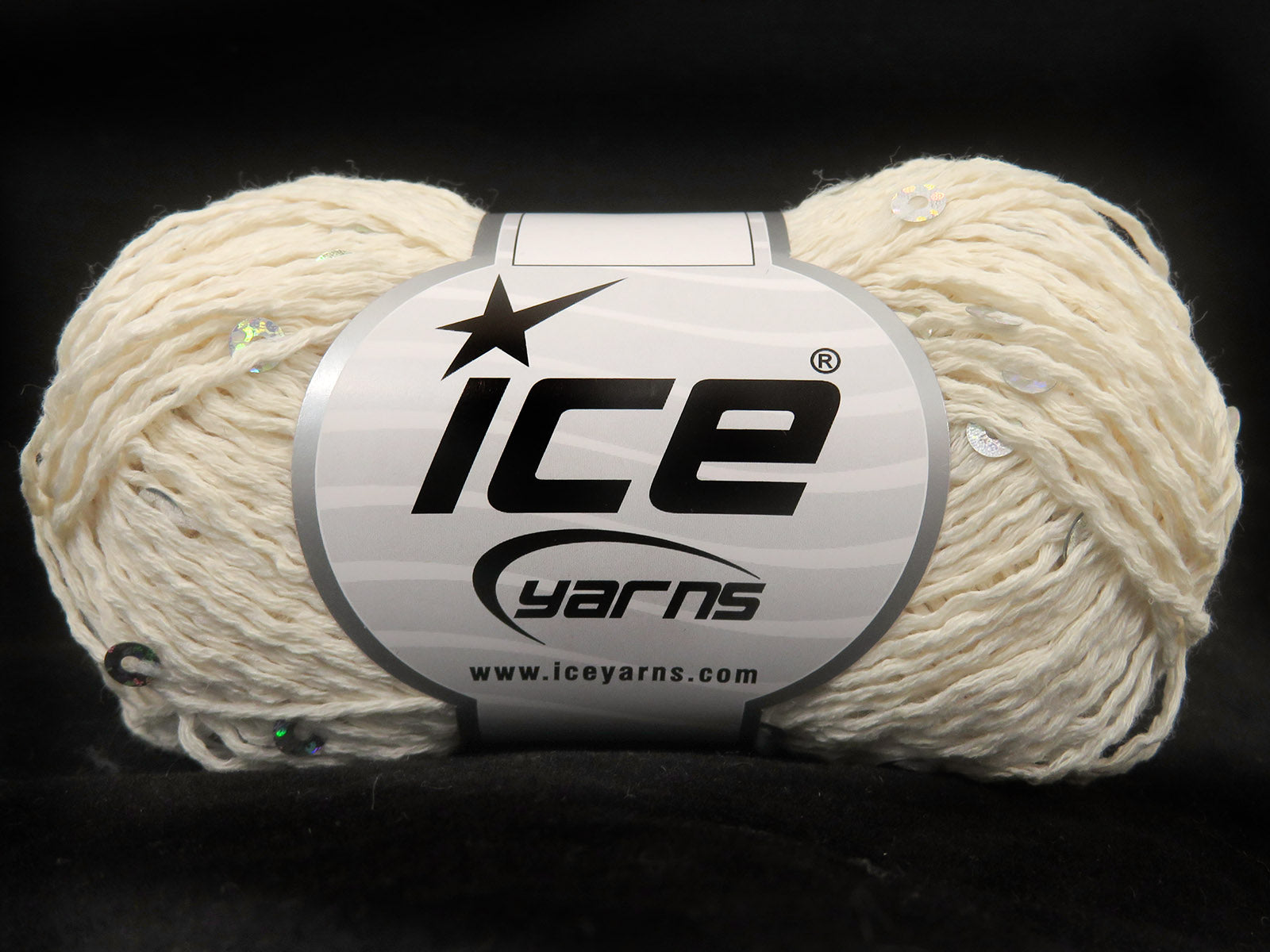 Cotone Paillette Cream  fnt2-84553