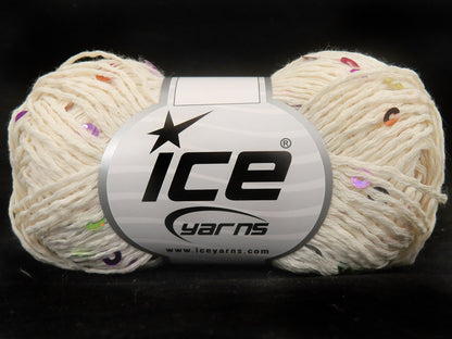 Cotone Paillette Cream  fnt2-84554