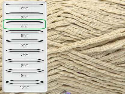 Cotone Paillette Beige  fnt2-84555