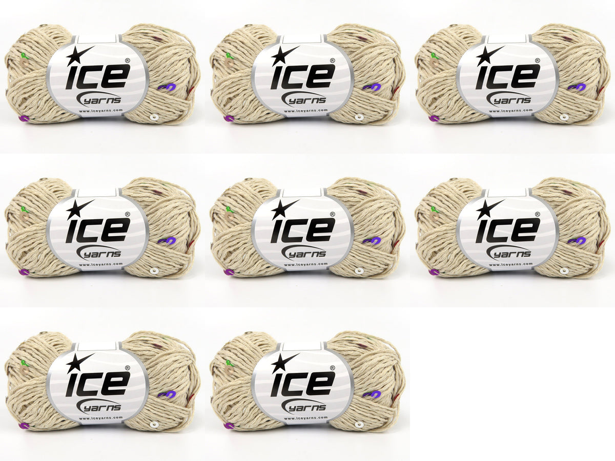 Cotone Paillette Beige  fnt2-84555