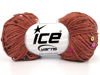 Cotone Paillette Terra Cotta  fnt2-84558