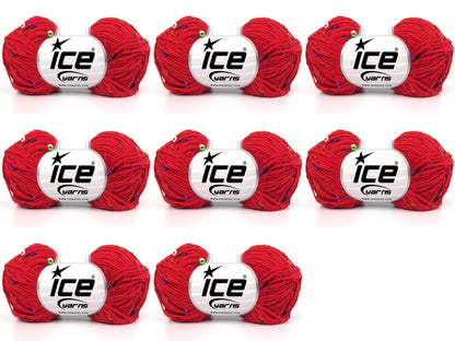 Cotone Paillette Red  fnt2-84566