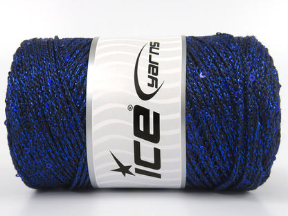 Macrame Glitz Paillette Navy  fnt2-84568