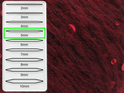 Lana Paillette Burgundy  fnt2-84581