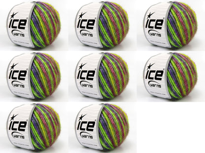 Picasso Purple, Green, Burgundy, Teal fnt2-84596