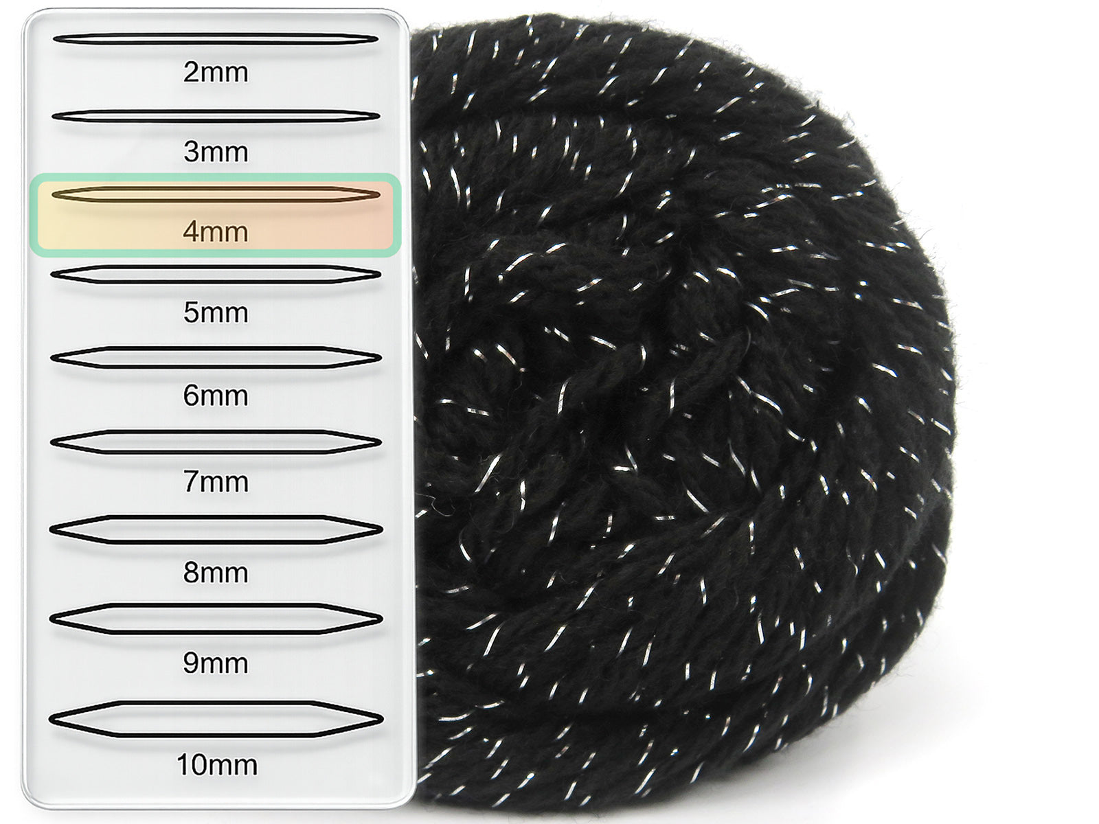 Merino Glitz Black fnt2-84599