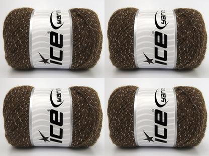 Merino Glitz Brown fnt2-84605