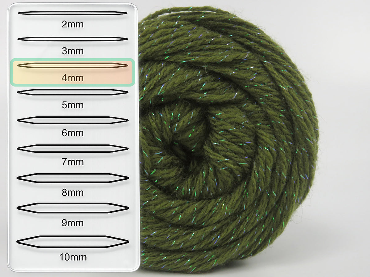 Merino Glitz Khaki fnt2-84609