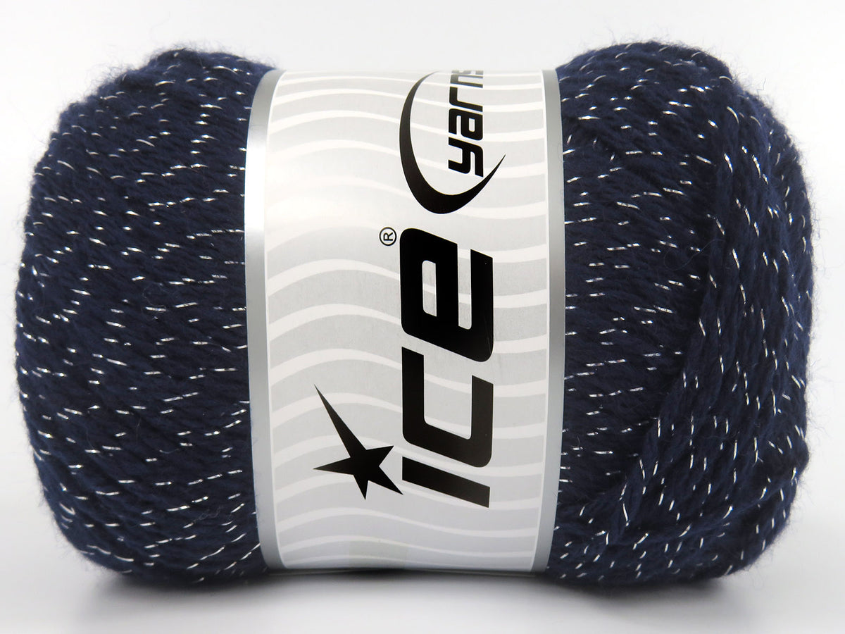Merino Glitz Dark Navy fnt2-84610