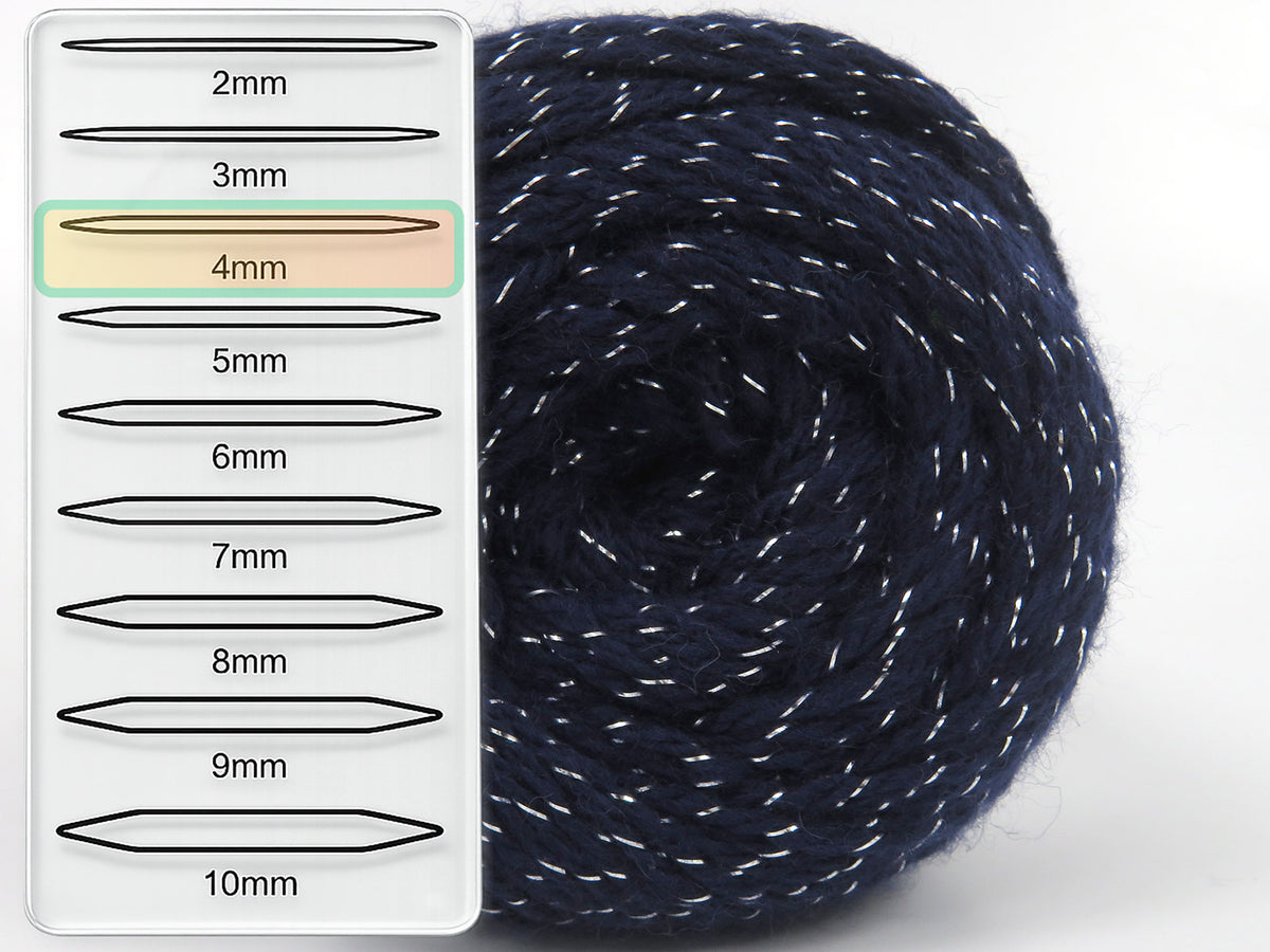 Merino Glitz Dark Navy fnt2-84610