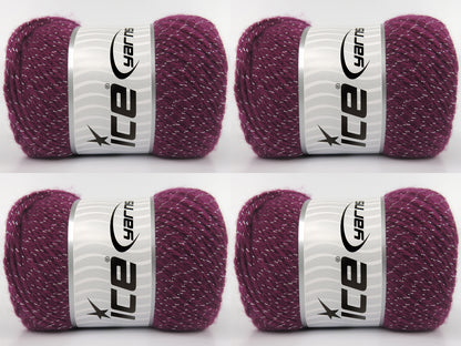 Merino Glitz Purple fnt2-84611