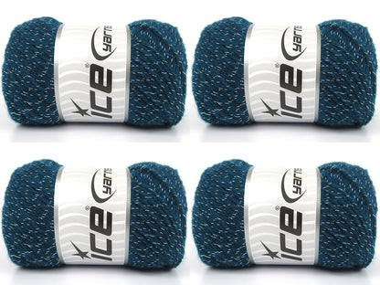 Merino Glitz Teal fnt2-84615