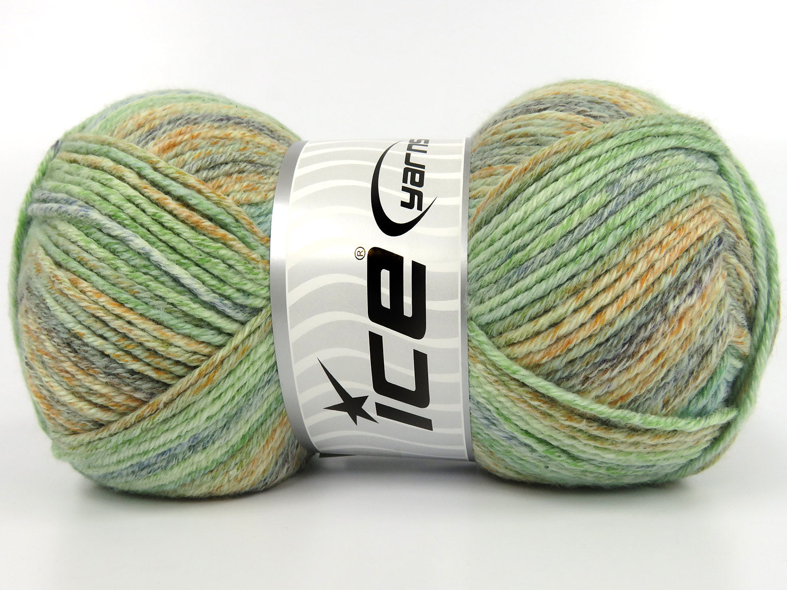 Cottonac Spray Green Shades, Grey, Gold fnt2-84625