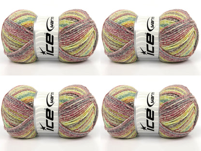 Cottonac Spray Red, Green, Yellow, Brown, Purple fnt2-84627