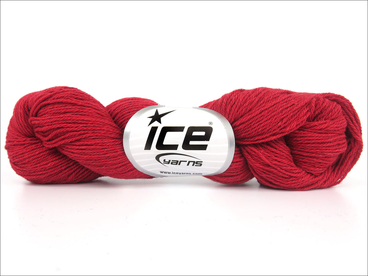 Merino Cotton Dark Red fnt2-84659