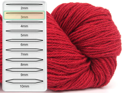 Merino Cotton Dark Red fnt2-84659