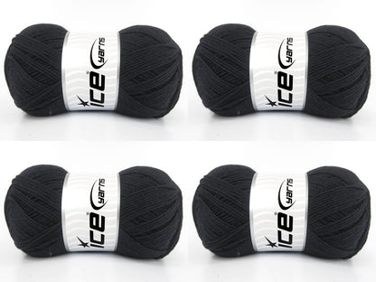 Bamboo Sock Unicolor Black fnt2-84670