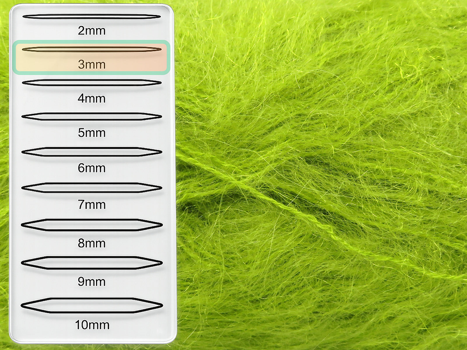Bermuda Mohair Pistachio Green fnt2-84703