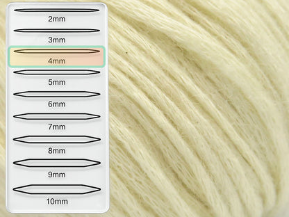 Ice Yarns Rock N Cotton Color – Cream, Brown, Grey – 8% Wool, 81% Cotton, 11% Acrylic