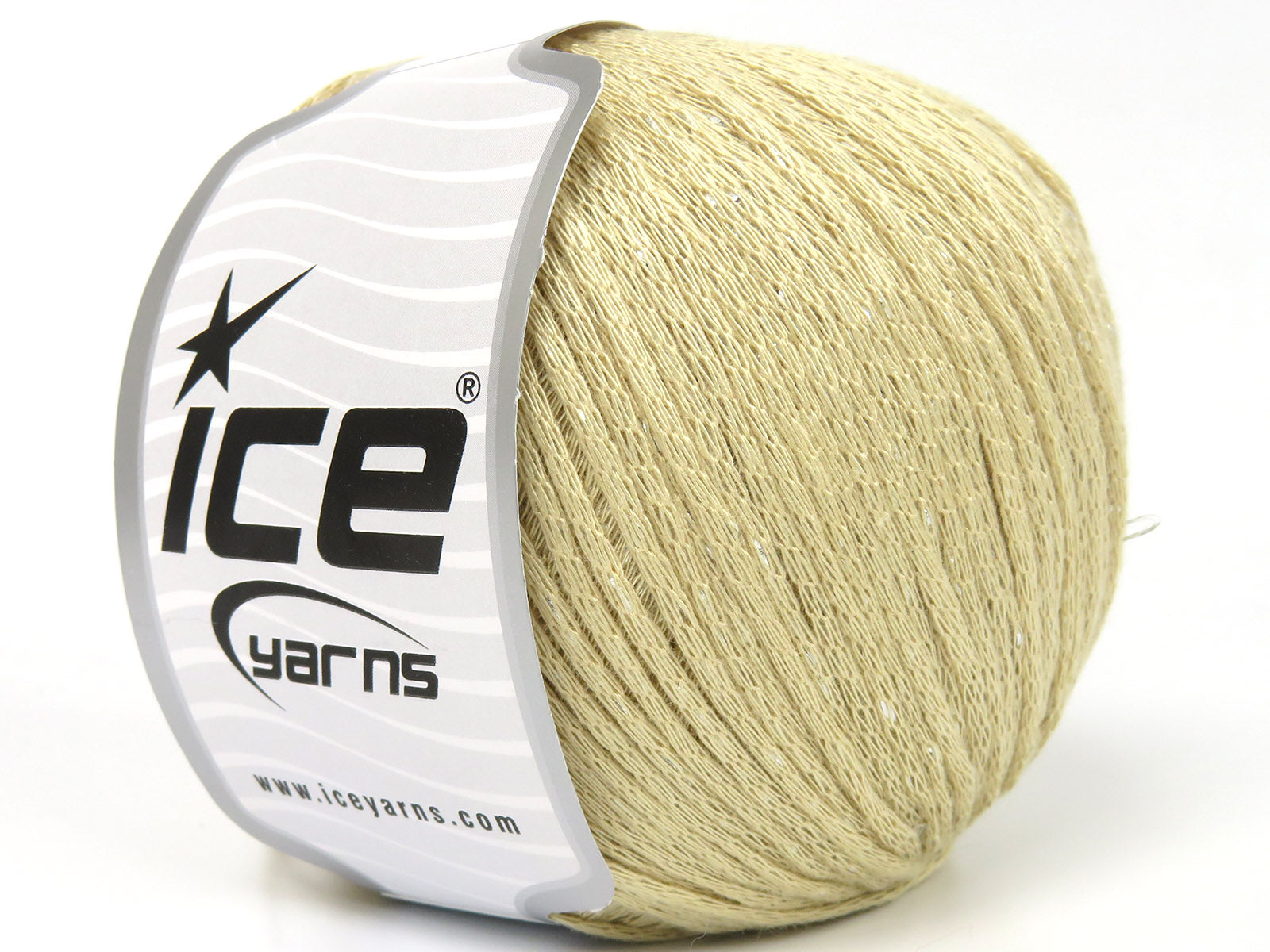 Viscose Glitz Dark Cream fnt2-84728