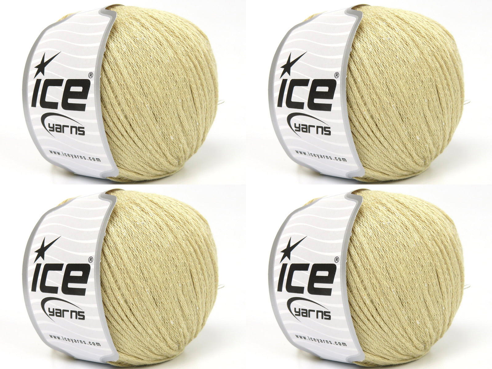 Viscose Glitz Dark Cream fnt2-84728