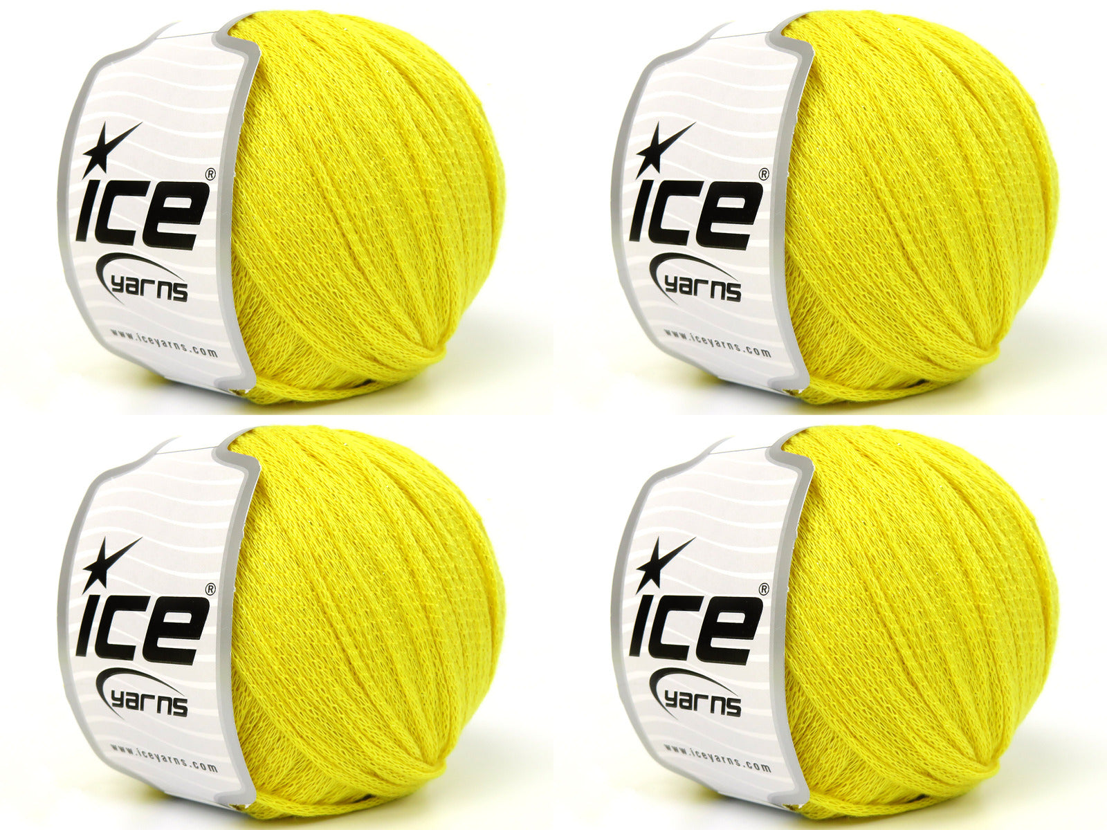 Viscose Glitz Yellow fnt2-84731