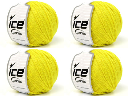 Viscose Glitz Yellow fnt2-84731