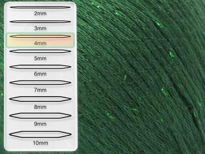 Viscose Glitz Green fnt2-84732
