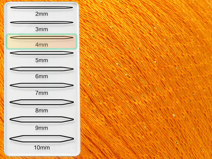 Viscose Glitz Orange fnt2-84733