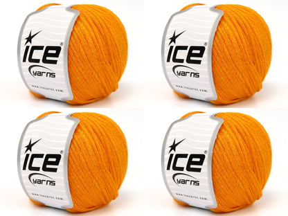 Viscose Glitz Orange fnt2-84733
