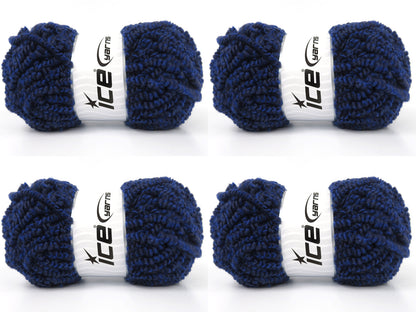 Merino Boucleron Navy, Blue fnt2-84738
