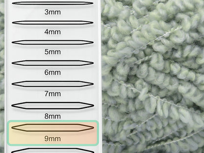 Merino Boucleron Light Blue, Light Mint Green fnt2-84742