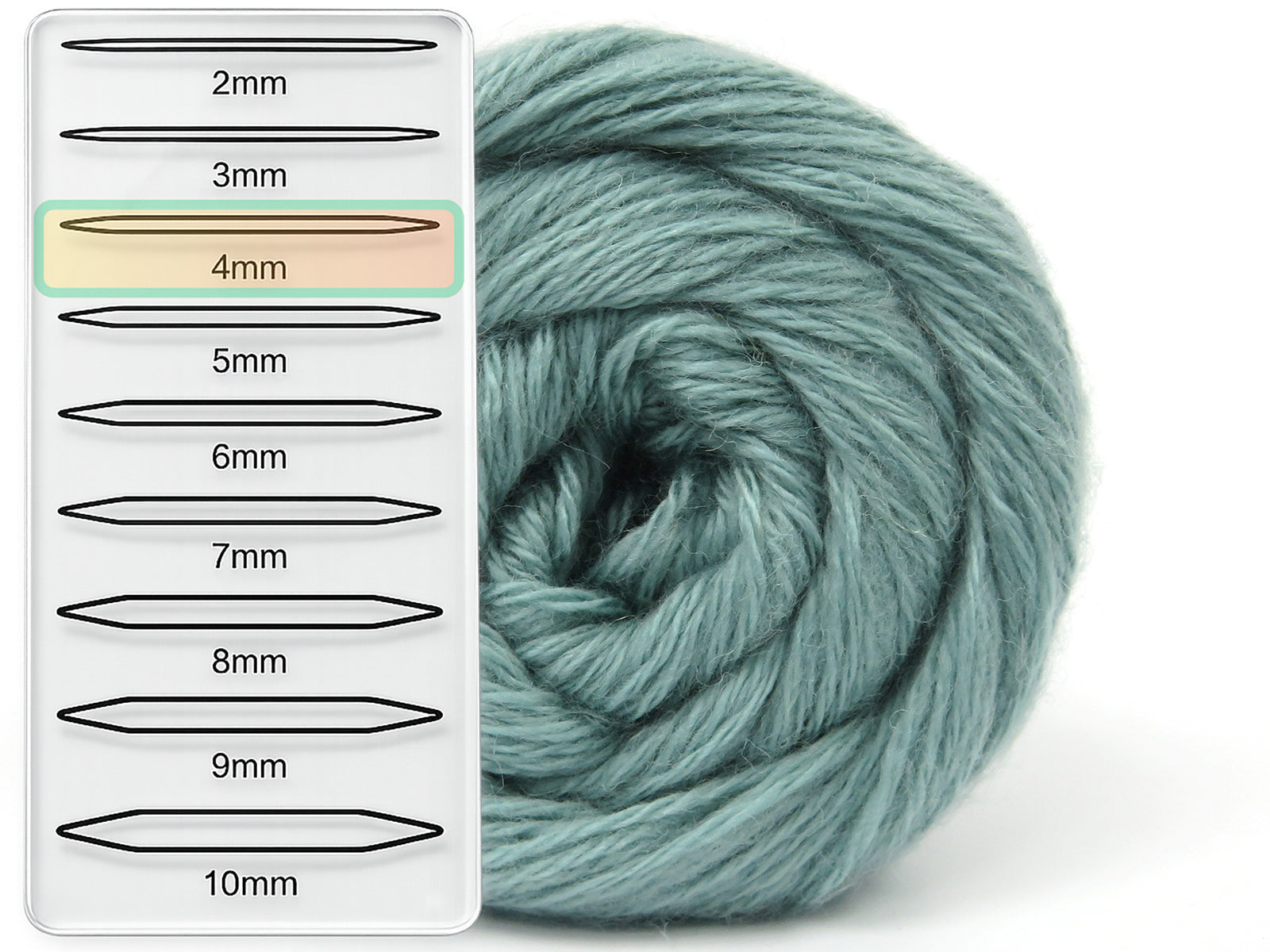 Star Wool Fine Dark Mint Green fnt2-84774