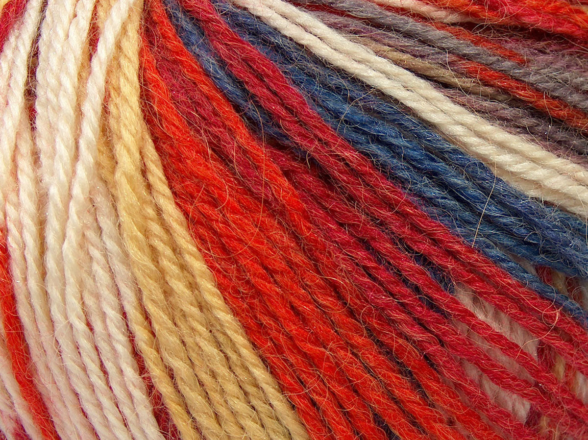 Ridgeville Red, Orange, Gold, Cream fnt2-84787