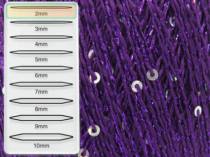 Dazzle Paillette Purple fnt2-84791