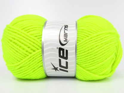 Favourite Wool Neon Green fnt2-84814