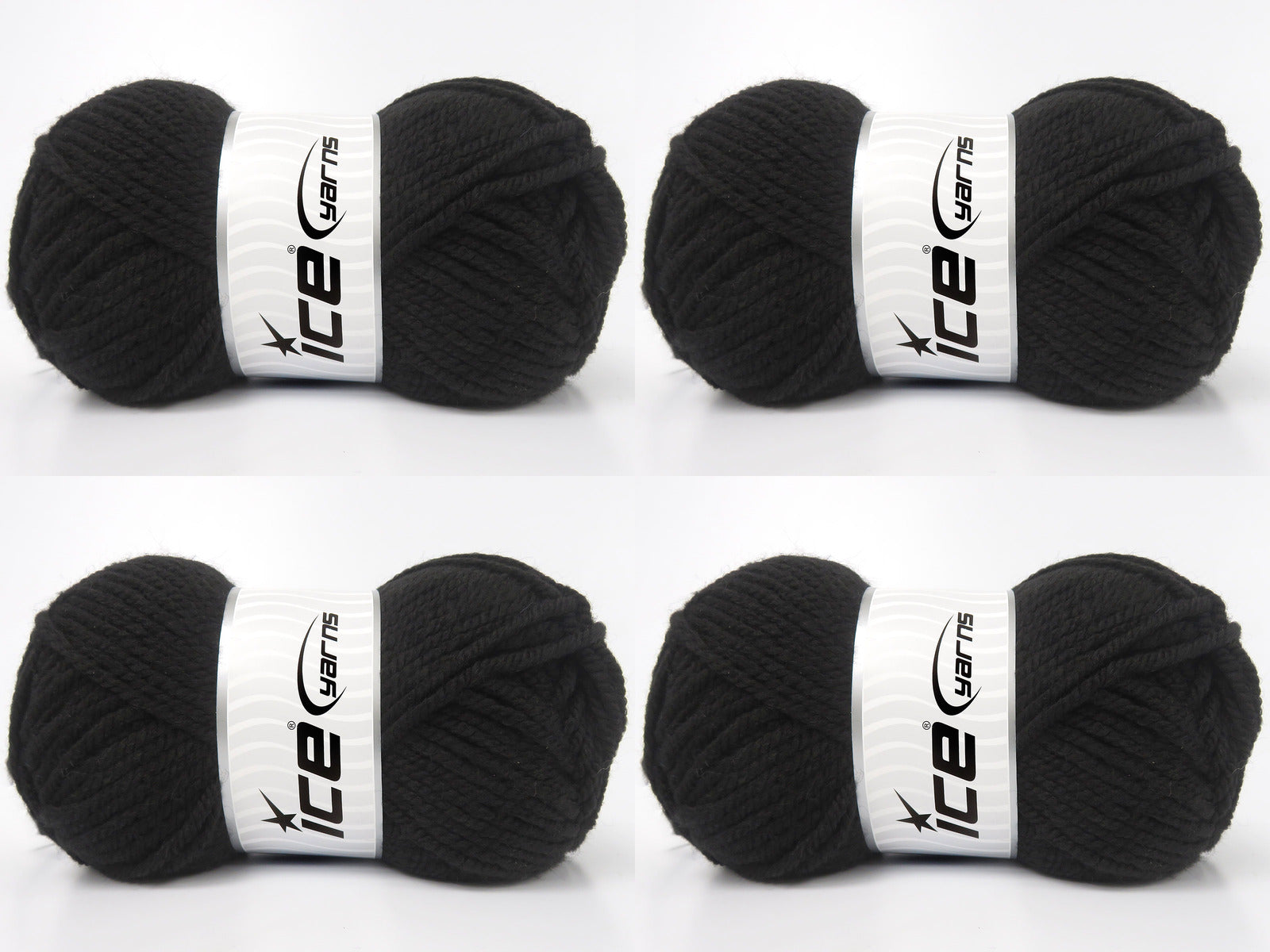 Shetland Bulky Black fnt2-84820