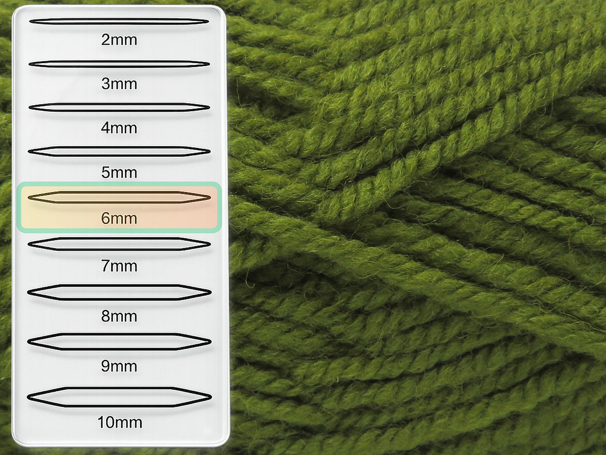 Shetland Bulky Khaki fnt2-84829