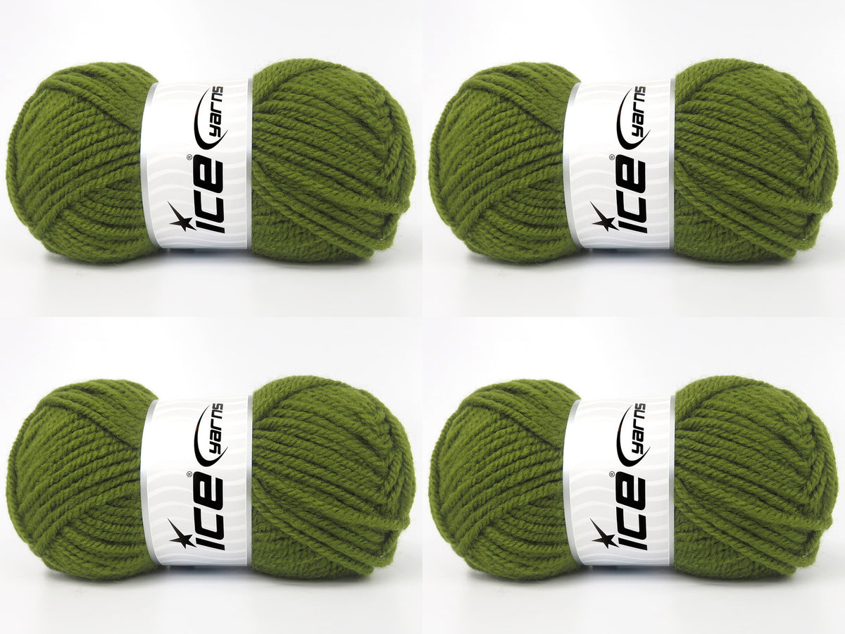 Shetland Bulky Khaki fnt2-84829