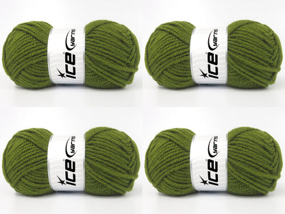 Shetland Bulky Khaki fnt2-84829