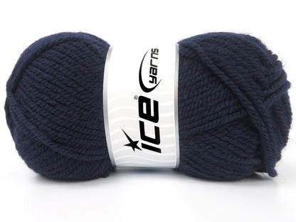 Shetland Bulky Navy fnt2-84830